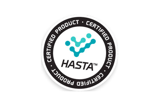 HASTA certified product logo
