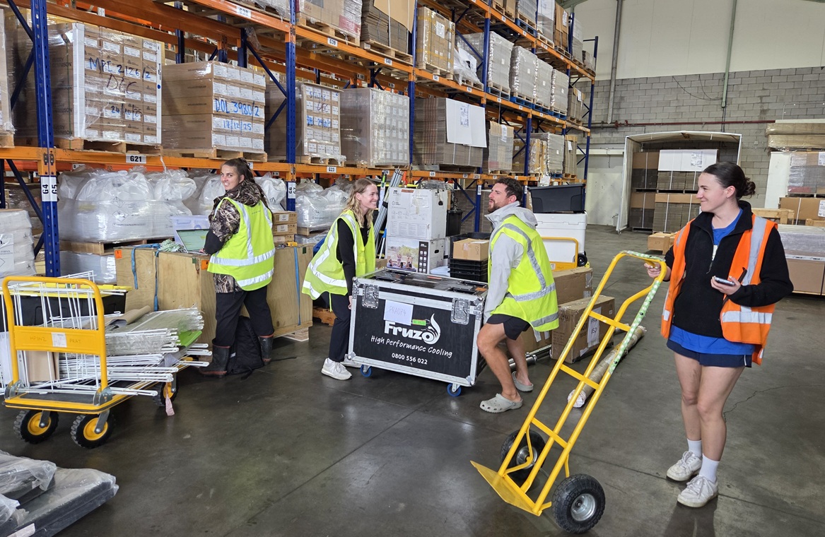 Container packing for Glasgow