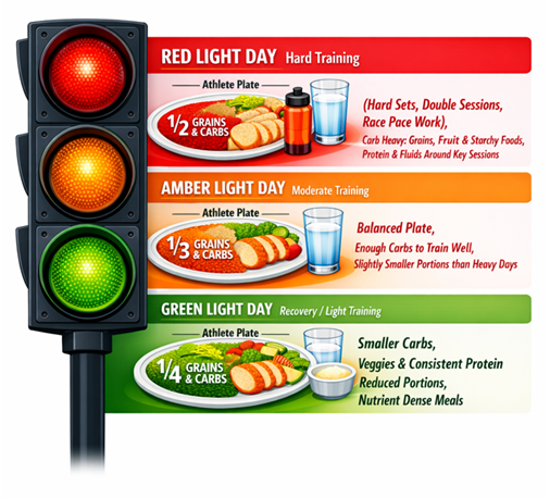 Traffic light system of nutrition