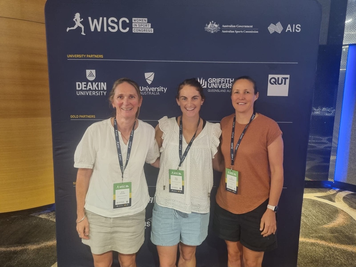 WISC delegate coaches Janey, Elyse, Sara