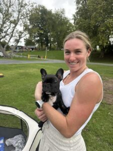 Ainsley Thorp at a dog show
